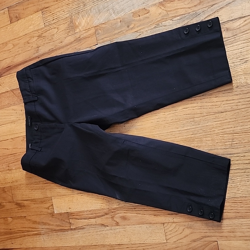 Talbots black capri